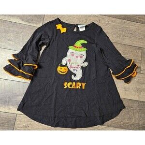 Emily Rose Halloween Ghost Kids Top Size 8